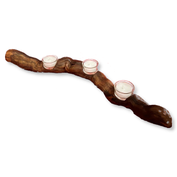 Kerzenhalter aus Wurzelholz (ca. 50cm)